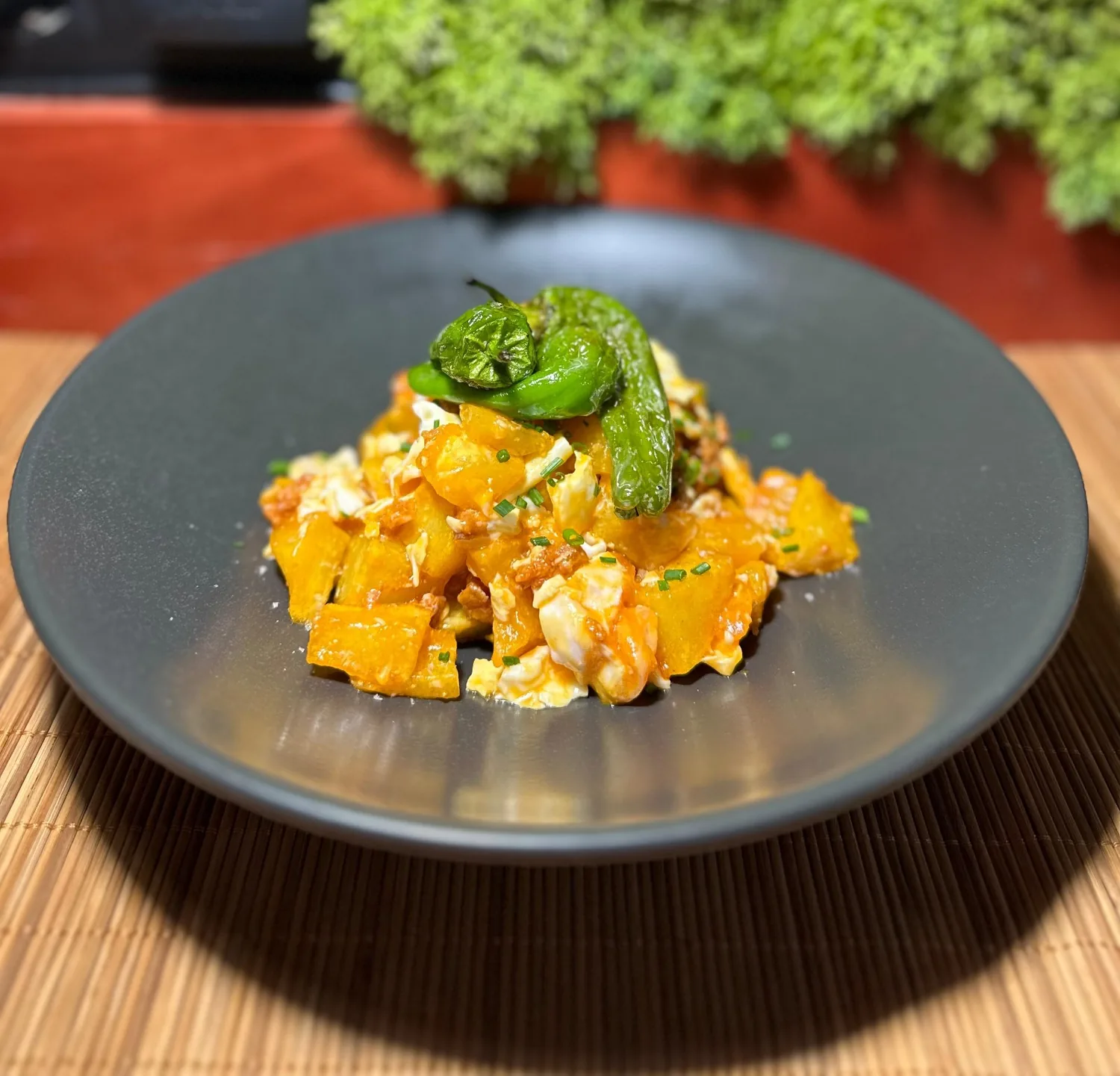 Plato de cocina de producto
