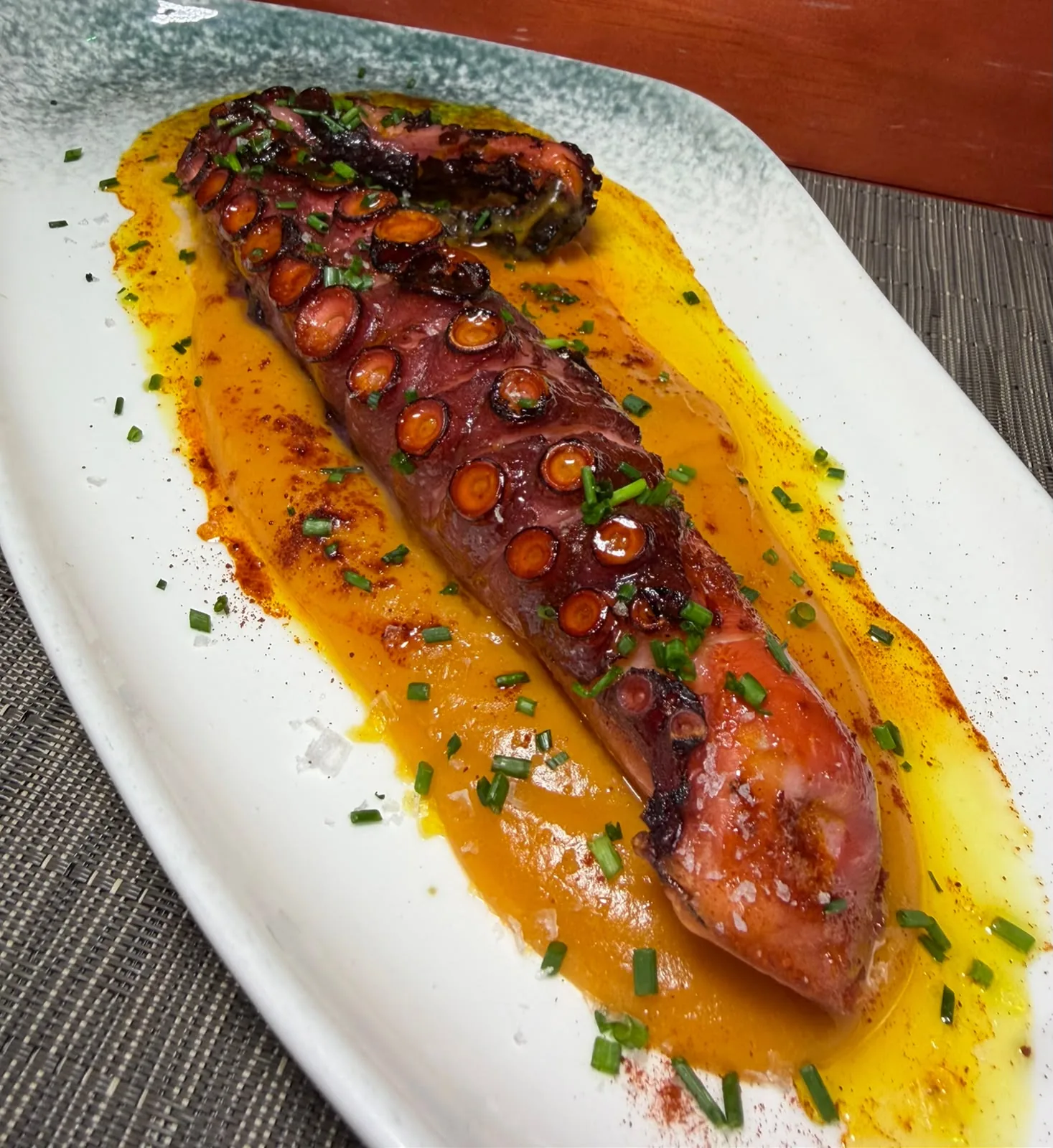 Pulpo al carbón